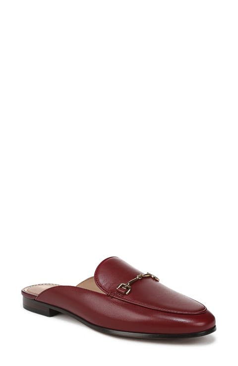 ★PAES★Double Buckle Mule Sandal Burgundy Flat Double Strap Buckle Mule Sandal - Maroon – LEGiT