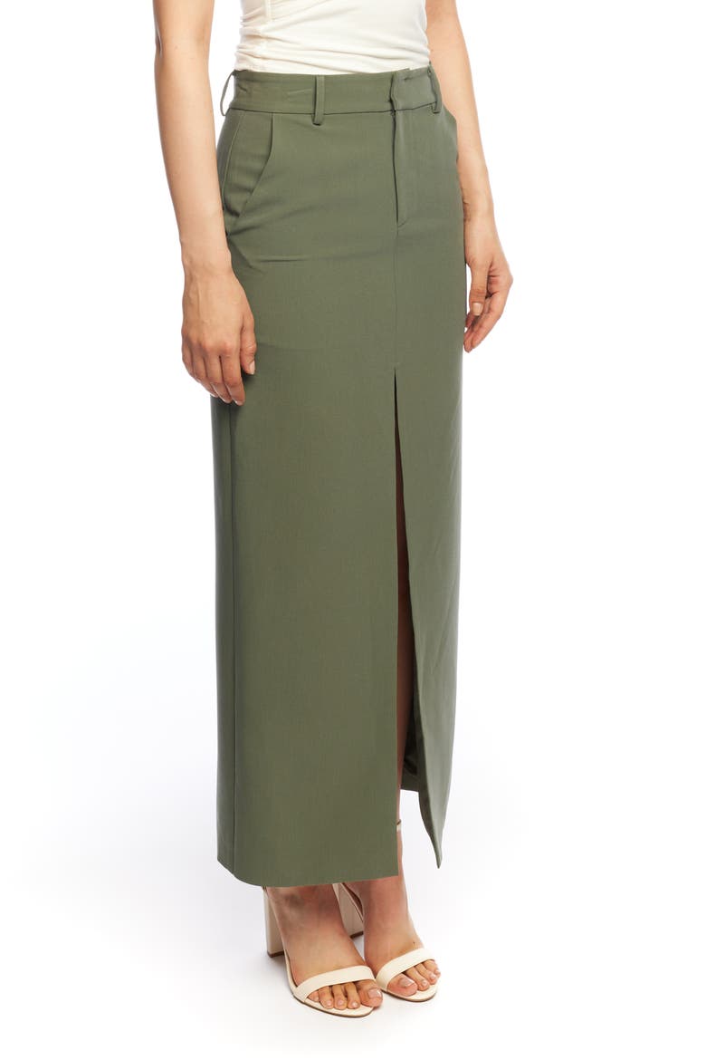 Tess Maxi Skirt, Alternate, color, JADE