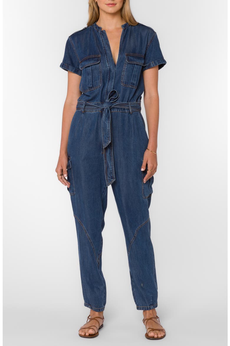 Greyson Denim Utility Jumpsuit, Main, color, DANICA