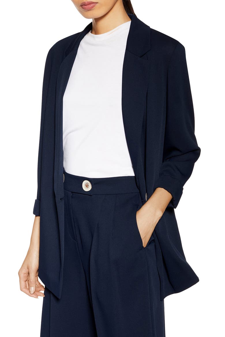 Rita Jacket, Main, color, NAVY BLUE