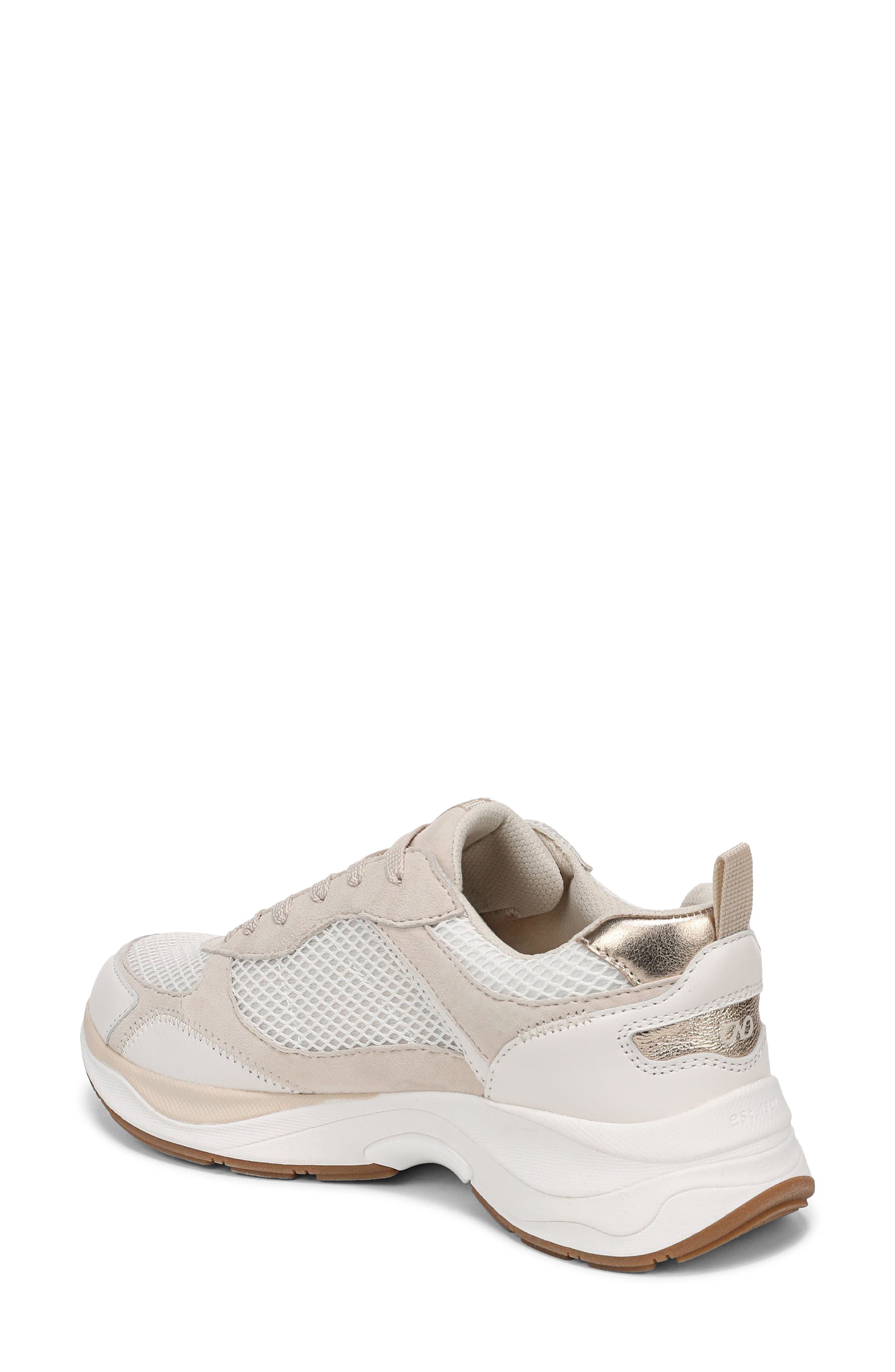 Naturalizer Zoie Sneaker, Alternate, color, Warm White/ Porcelain