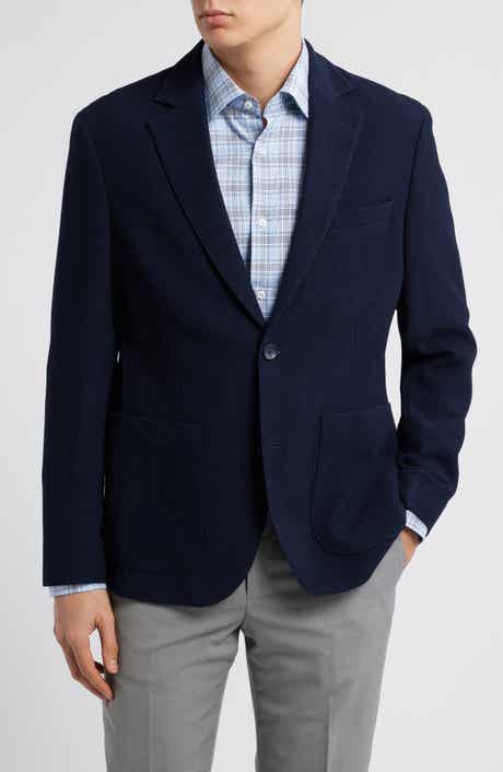 Nordstrom Henrik Trim Fit Italian Wool Blend Jacket