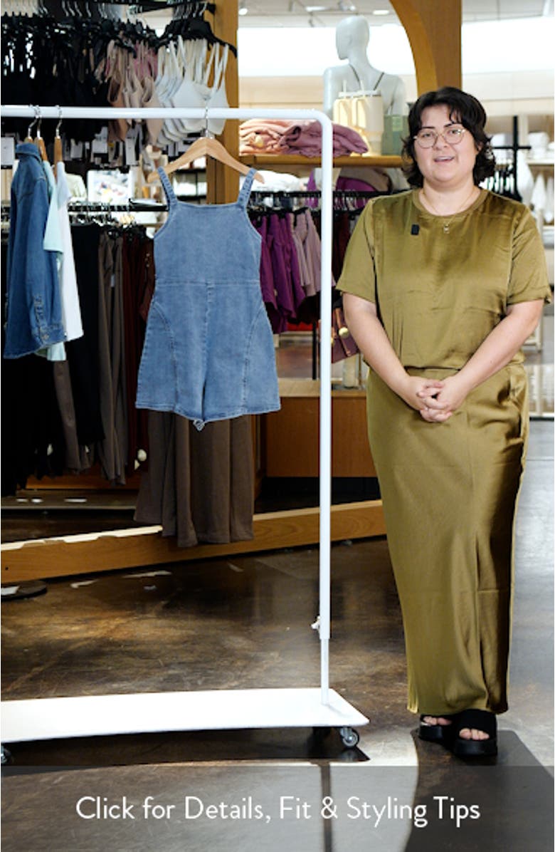 Kids' Denim Romper, sales video thumbnail