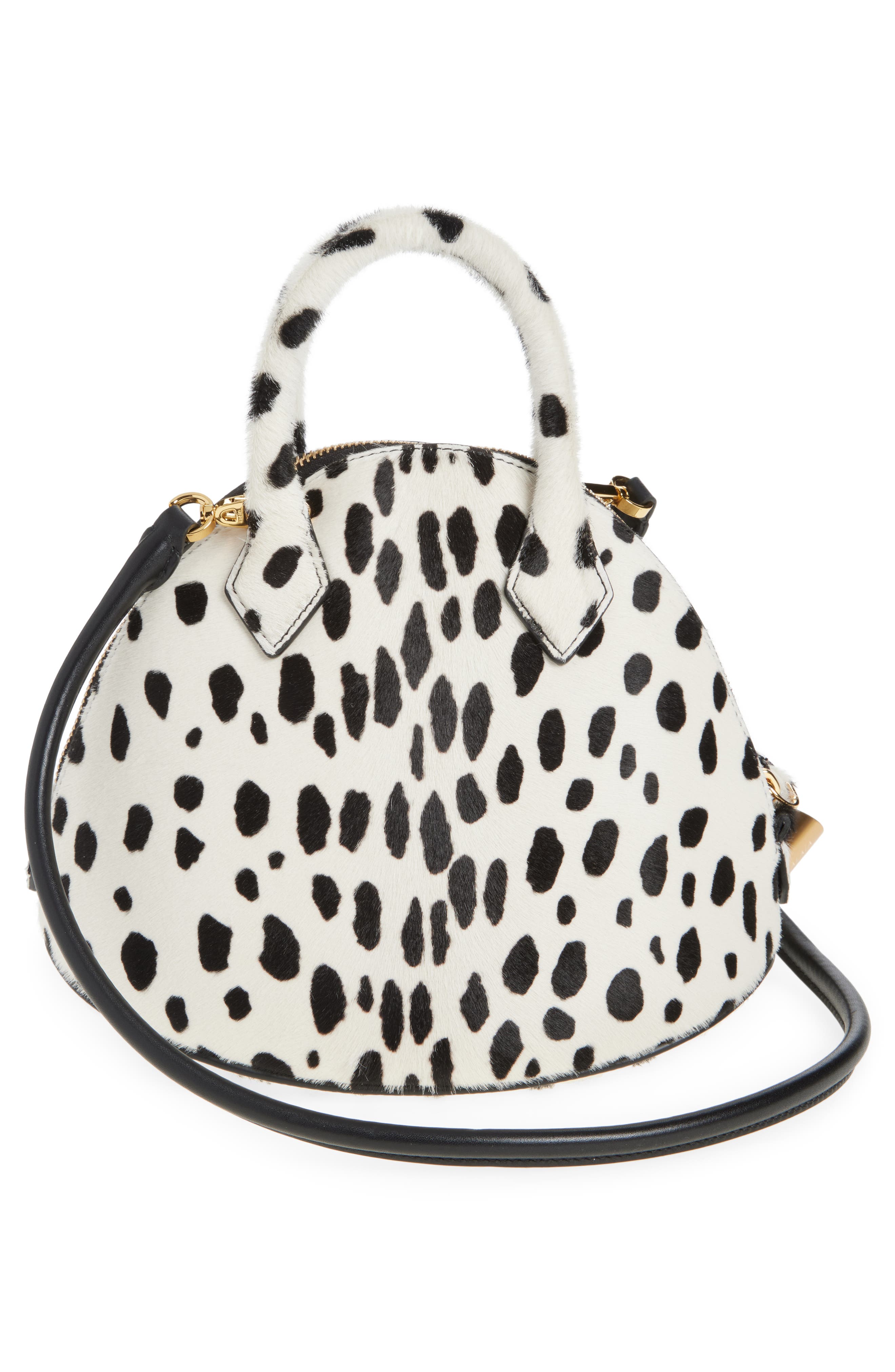 Alaïa Dome 25 Genuine Calf Hair Top Handle Bag, Alternate, color, 