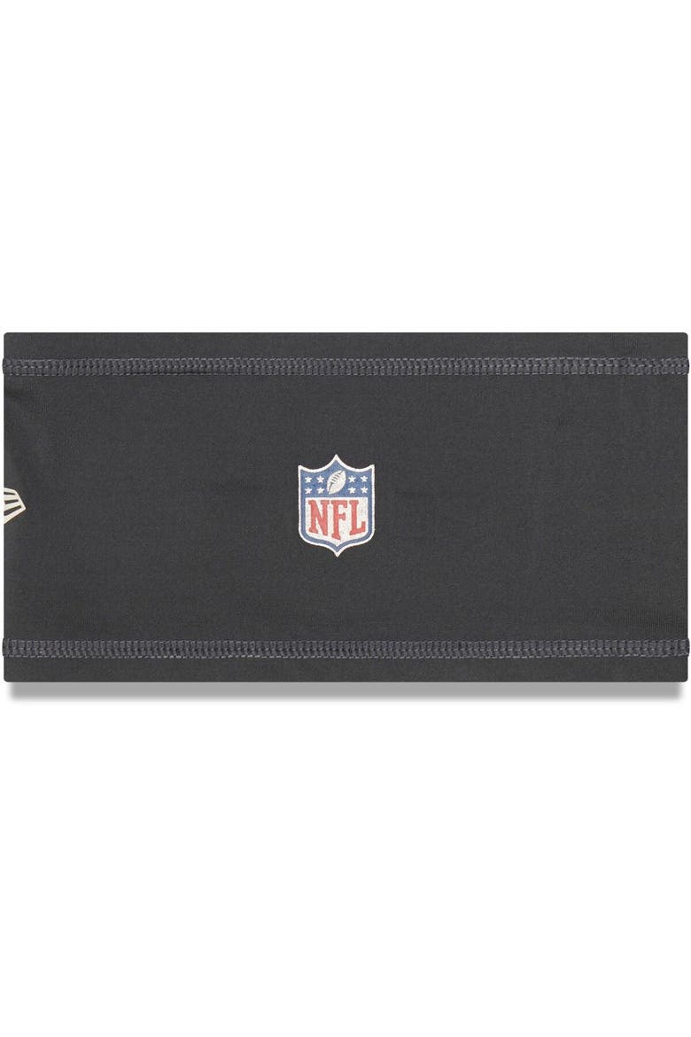 Graphite Tampa Bay Buccaneers Official Training Camp COOLERA Headband, Alternate, color, Graphite