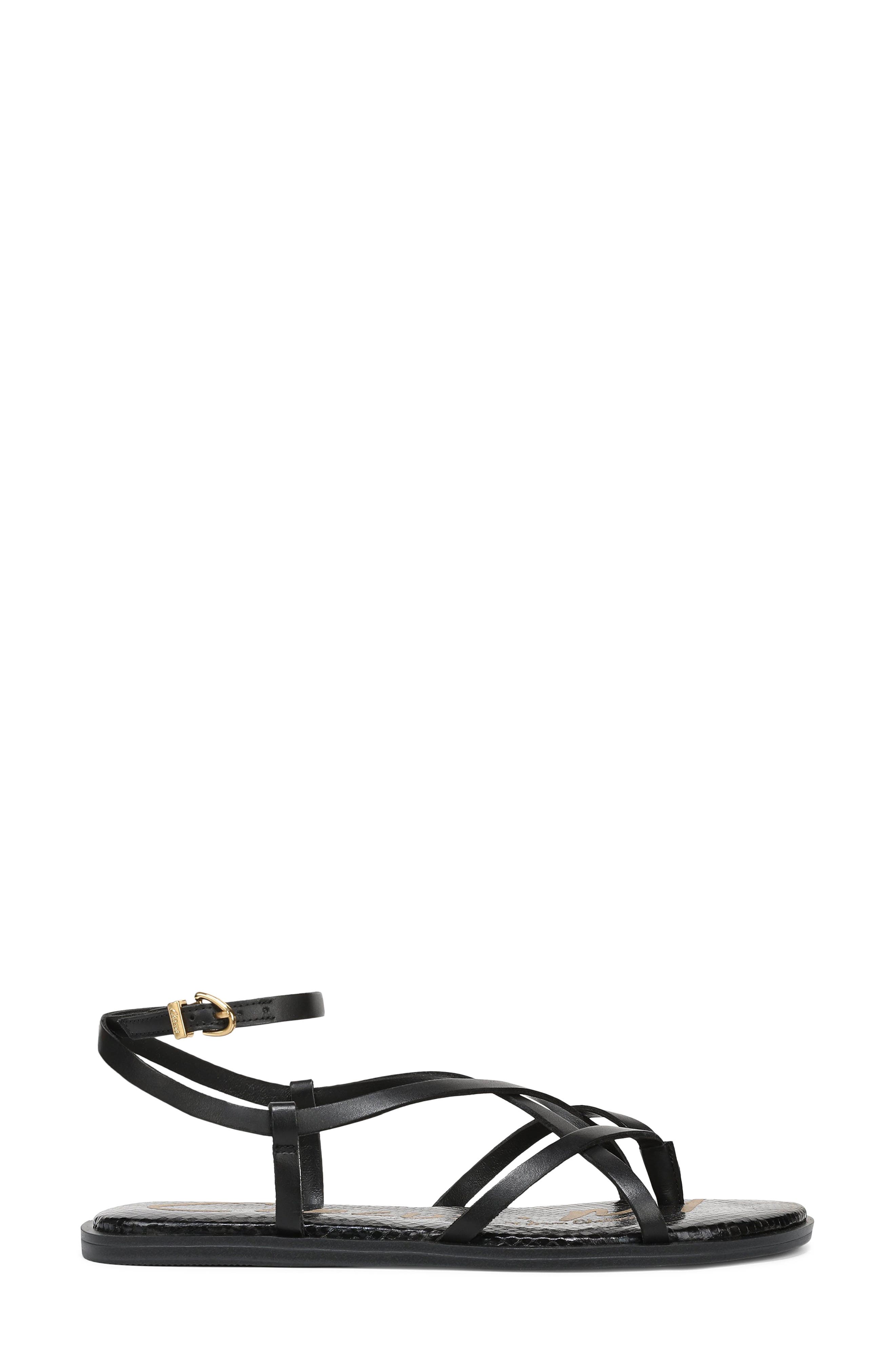 Circus NY by Sam Edelman Dakota Ankle Strap Sandal, Alternate, color, Black