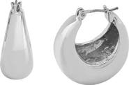 Robert Lee Morris Huggie Hoop Earrings