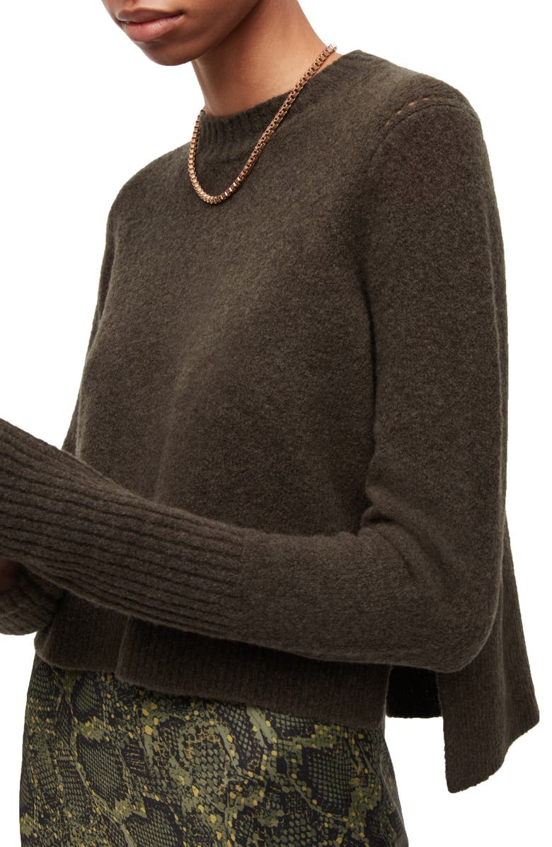 AllSaints Tiana Tamora Two-Piece Sweater & Slipdress, Alternate, color, 