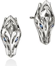 John Hardy Naga Stud Earrings in Sterling Silver