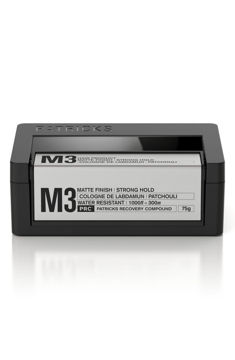 Patricks M3 Matte Finish Strong Hold Pomade, Main, color, 