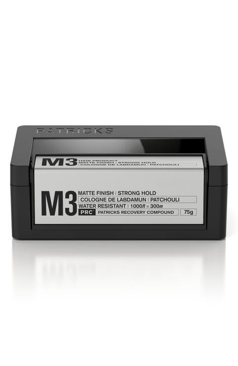 M3 Matte Finish Strong Hold Pomade