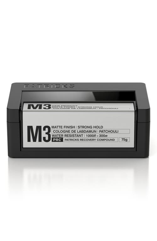 Patricks M3 Matte Finish Strong Hold Pomade  product