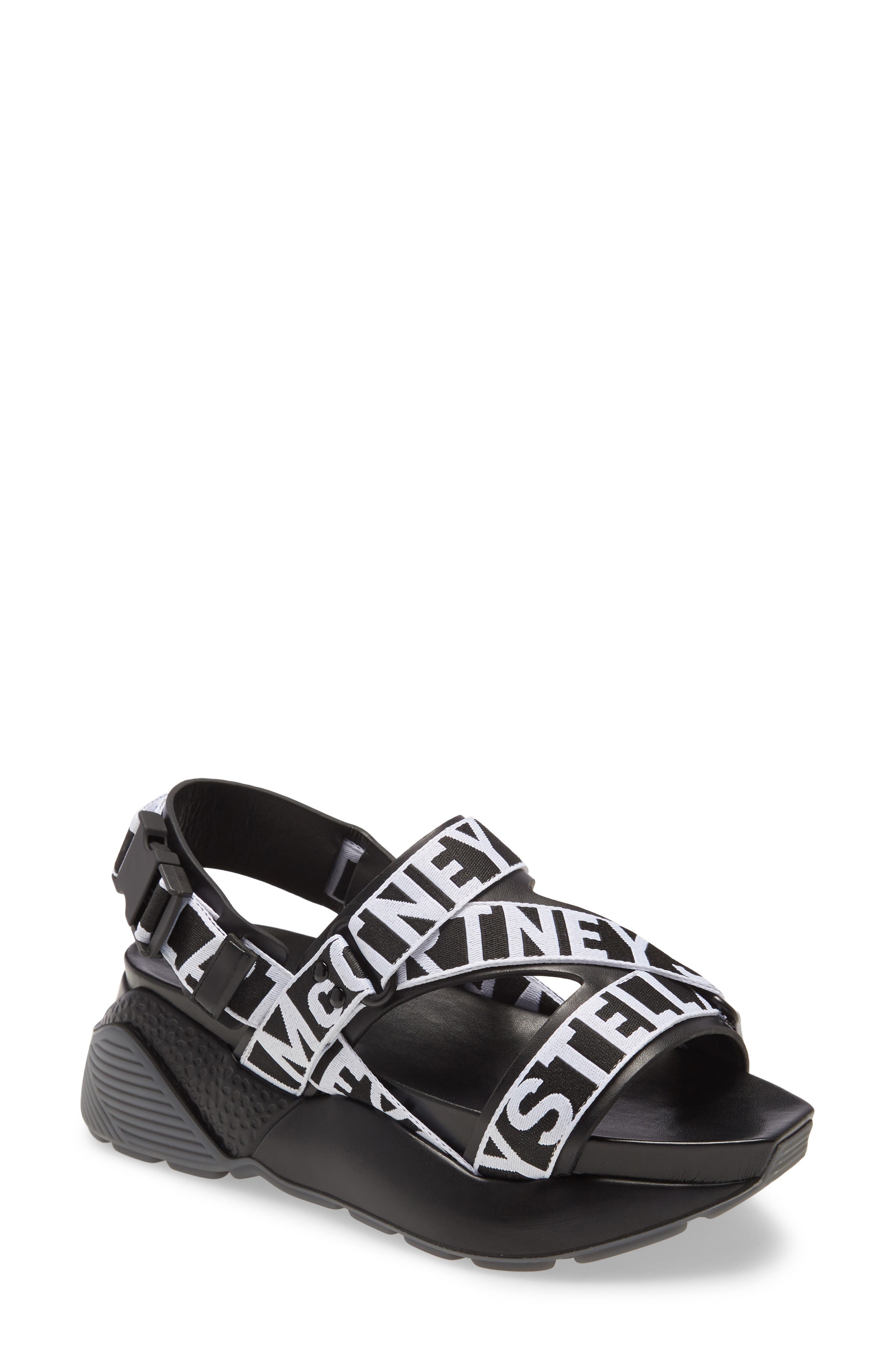 Stella McCartney Eclypse Platform Sport Sandal, Main, color, 
