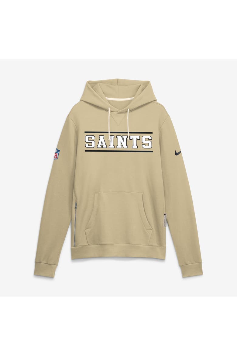 Men's Nike Gold New Orleans Saints Standard Issue Replay Officials Alternate Dri-FIT Hoodie, Alternate, color, Gold