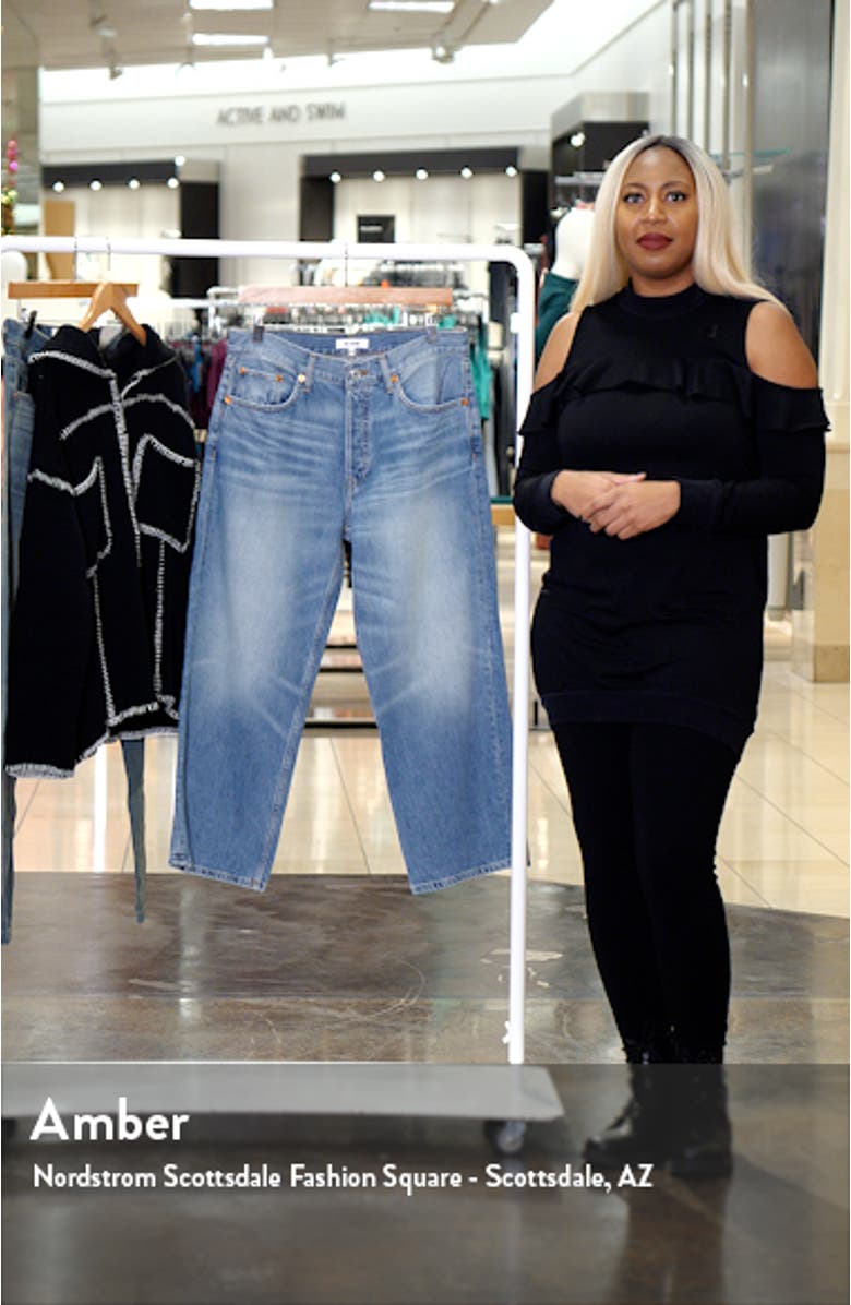 Loose Crop Wide Leg Jeans, sales video thumbnail