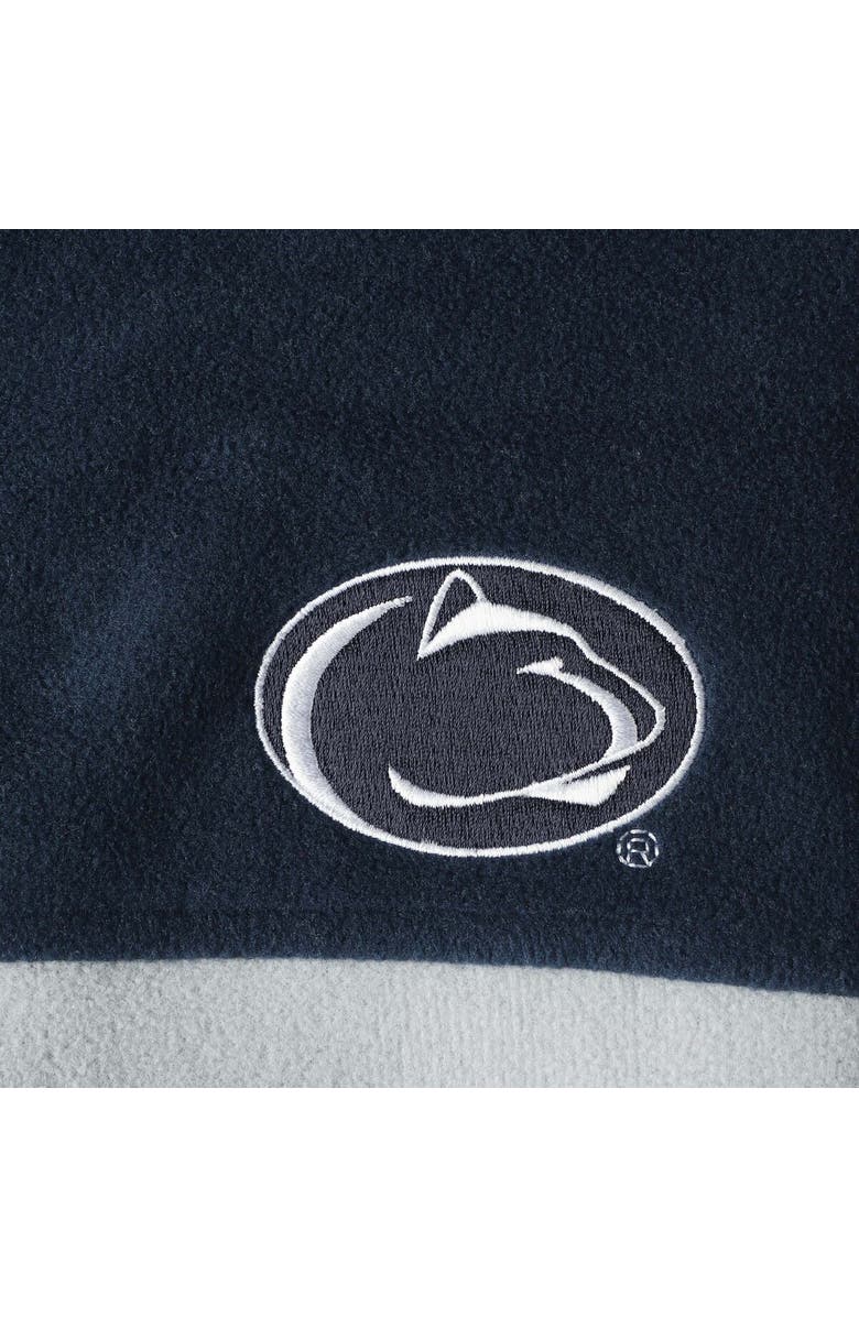 Columbia Men's Columbia Navy/Gray Penn State Nittany Lions Flanker III Fleece Team Full-Zip Jacket, Alternate, color, 