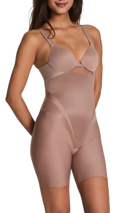 High Waist Mid Thigh Shorts (Regular & Plus)