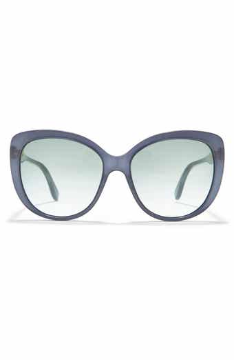 Gucci 57mm Gradient Cat Eye Sunglasses