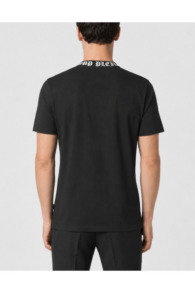 T-Shirt Round Neck Ss Men, Alternate, color, black