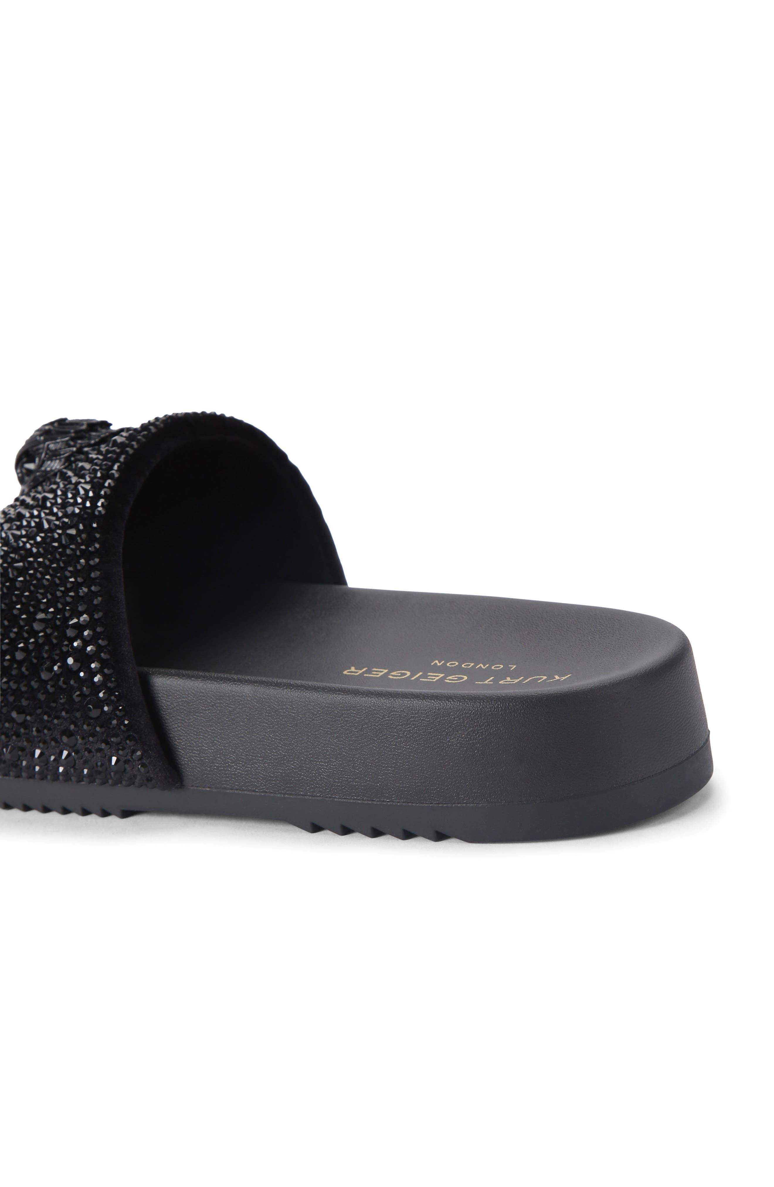 Kurt Geiger London Brockwell Slide Sandal, Alternate, color, Black