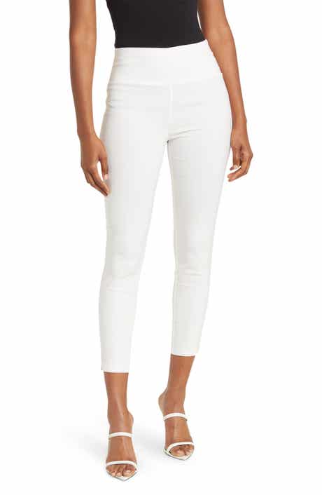 PATRIZIA LUCA High Waist Capri Crop Leggings