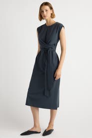 Modern Citizen Fei Tie-Front Organic Cotton Dress