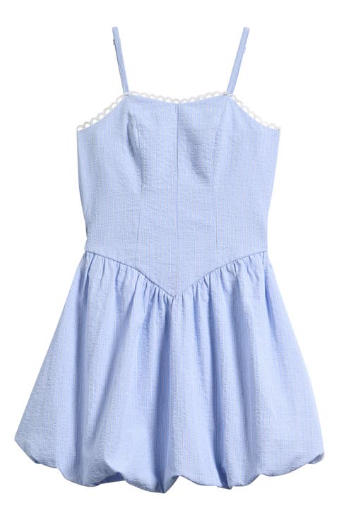 Kids' Smocked Back Seersucker Sundress (Big Kid)