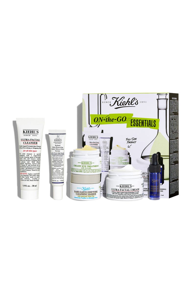 Kiehl's Since 1851 On-the-Go Essentials Set $99 Value, Main, color,