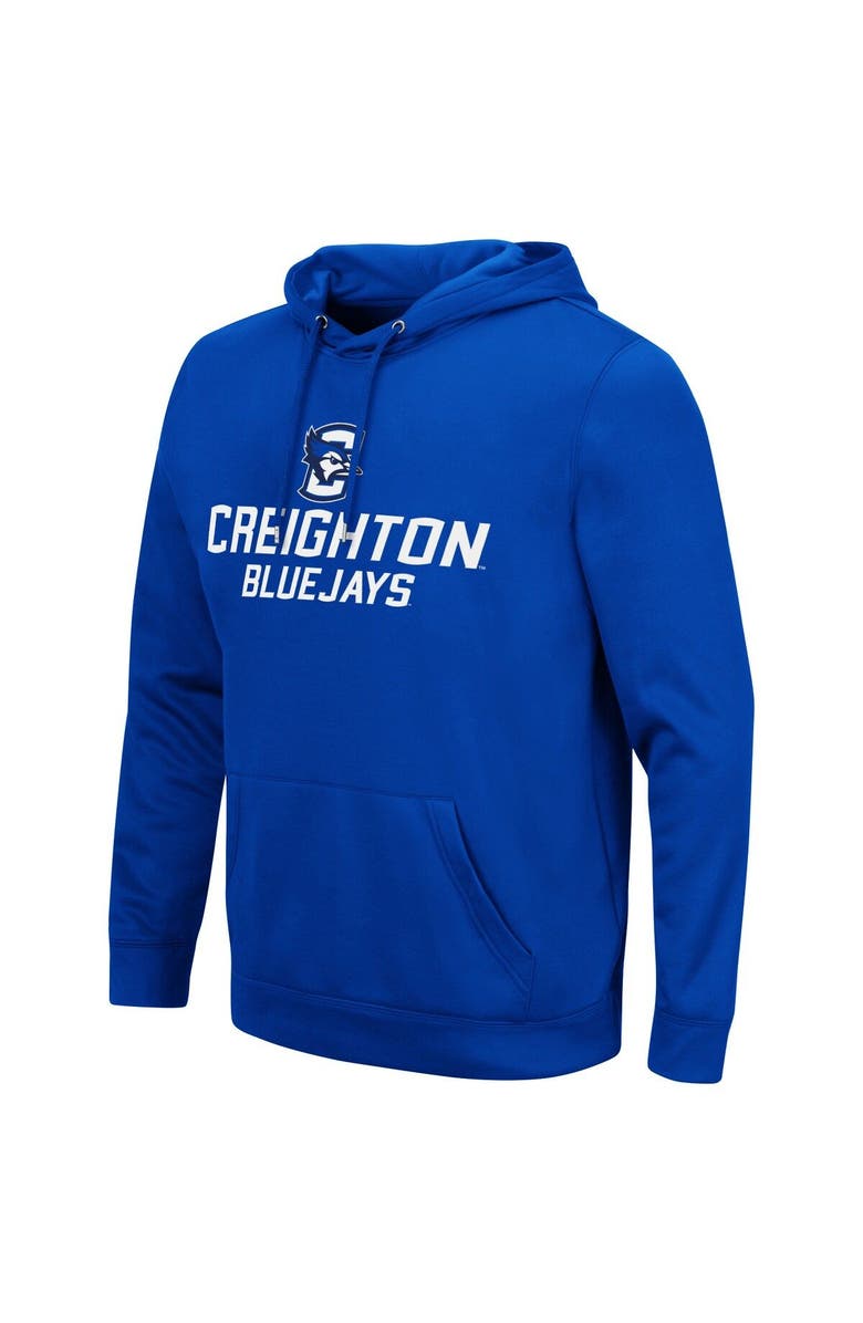 COLOSSEUM Men's Colosseum Royal Creighton Bluejays Lantern Pullover Hoodie, Alternate, color, Royal
