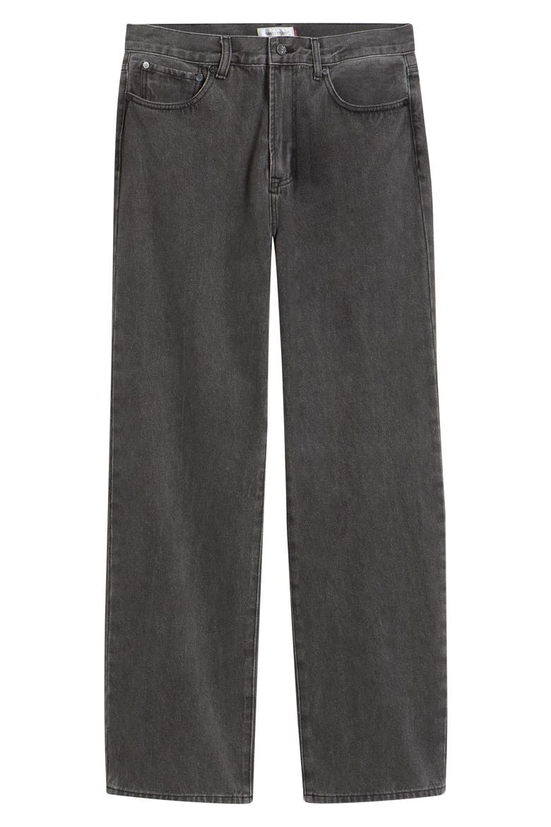 Medici Wide Leg Jeans, Alternate, color, BLACK STONE WASHED