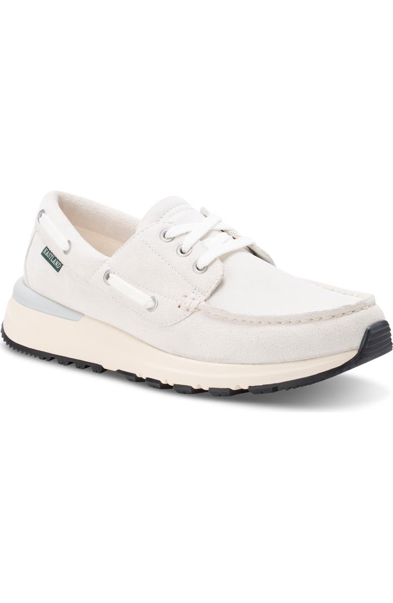 Eastland Leap Trainer Sneaker, Main, color, White
