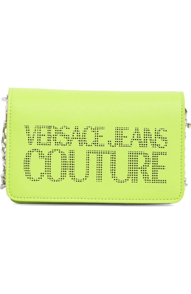 Versace Jeans Chain Strap Crossbody Bag, Main, color,