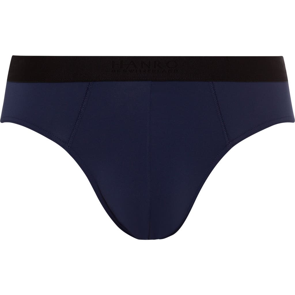 Hanro Micro Touch Brief In Midnight Navy