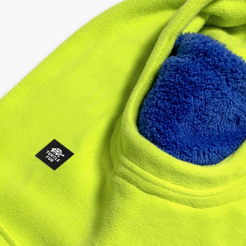 Turtle Fur Kids Fleece Everyday Overhood In Green