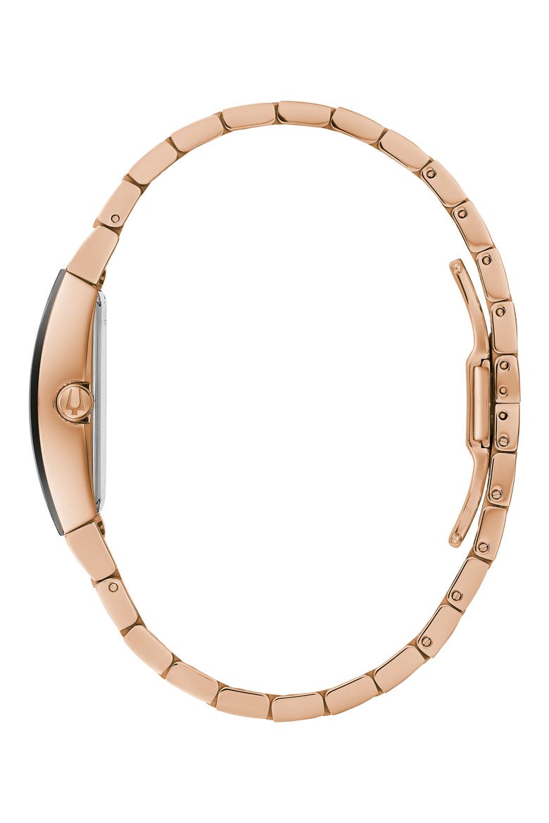 Gemini Diamond Bracelet Watch, 30mm, Alternate, color, ROSE GOLD