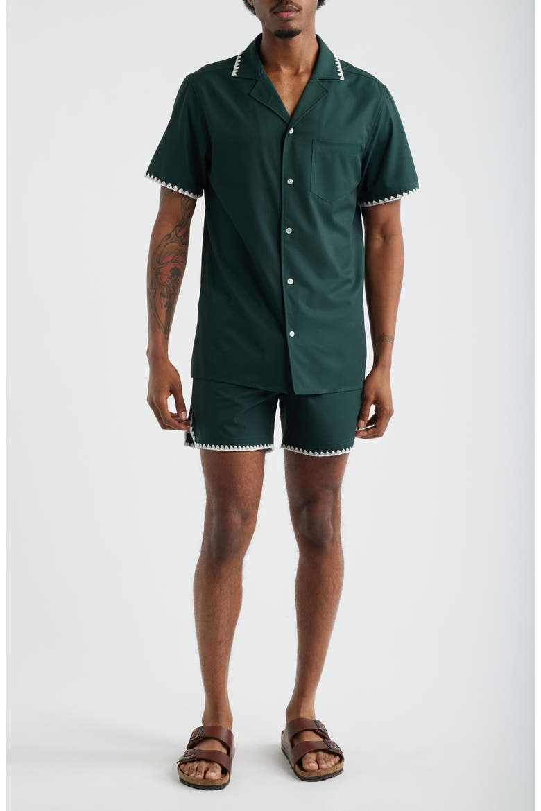 Green Course Weekend Camp Shirt, Alternate, color, GREEN