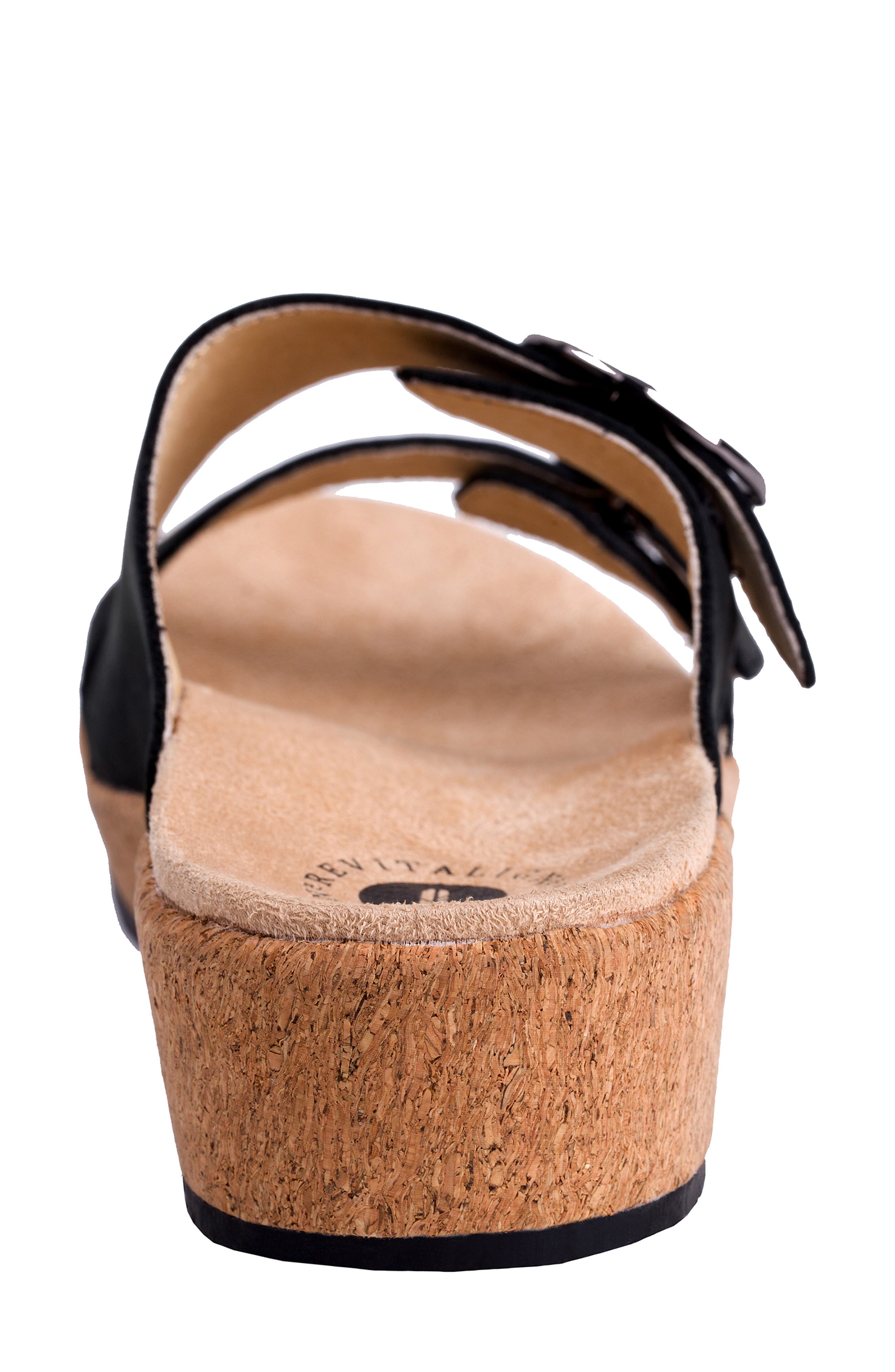 Revitalign Breakwater Cove Orthotic Slide Sandal, Alternate, color, 