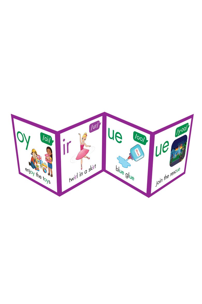 Rainbow Phonics 67 Phoneme Posters, Alternate, color, Multicolored