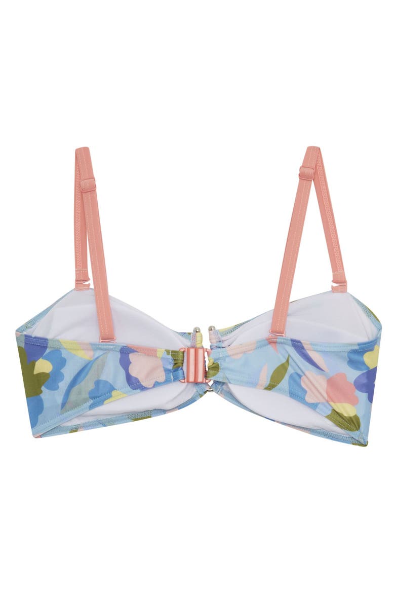 Aceana Iii Abstract Floral Bikini Top, Alternate, color, Blue