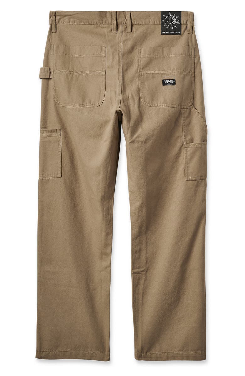 Quiksilver Mercury Carpenter Pants, Alternate, color, Deep Khaki