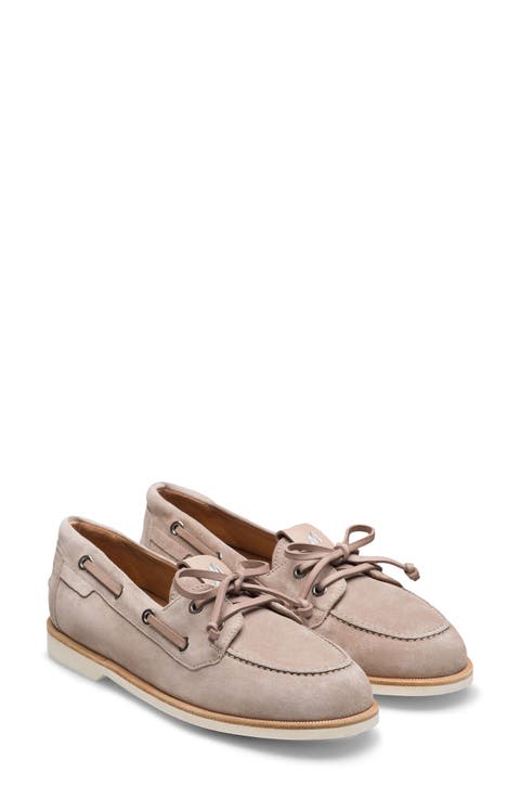 Marina Suede Boat Shoe (Women)