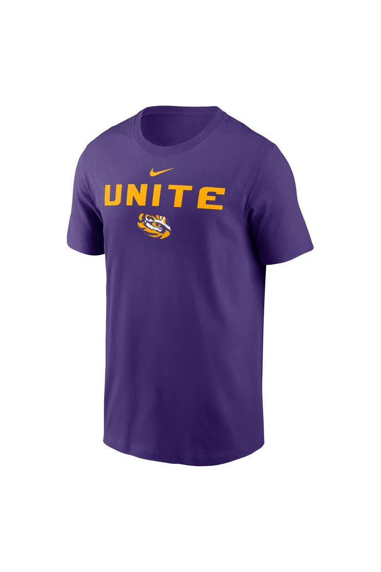 Men's Nike Purple LSU Tigers 2025 Sideline Mantra Performance T-Shirt, Alternate, color, Purple