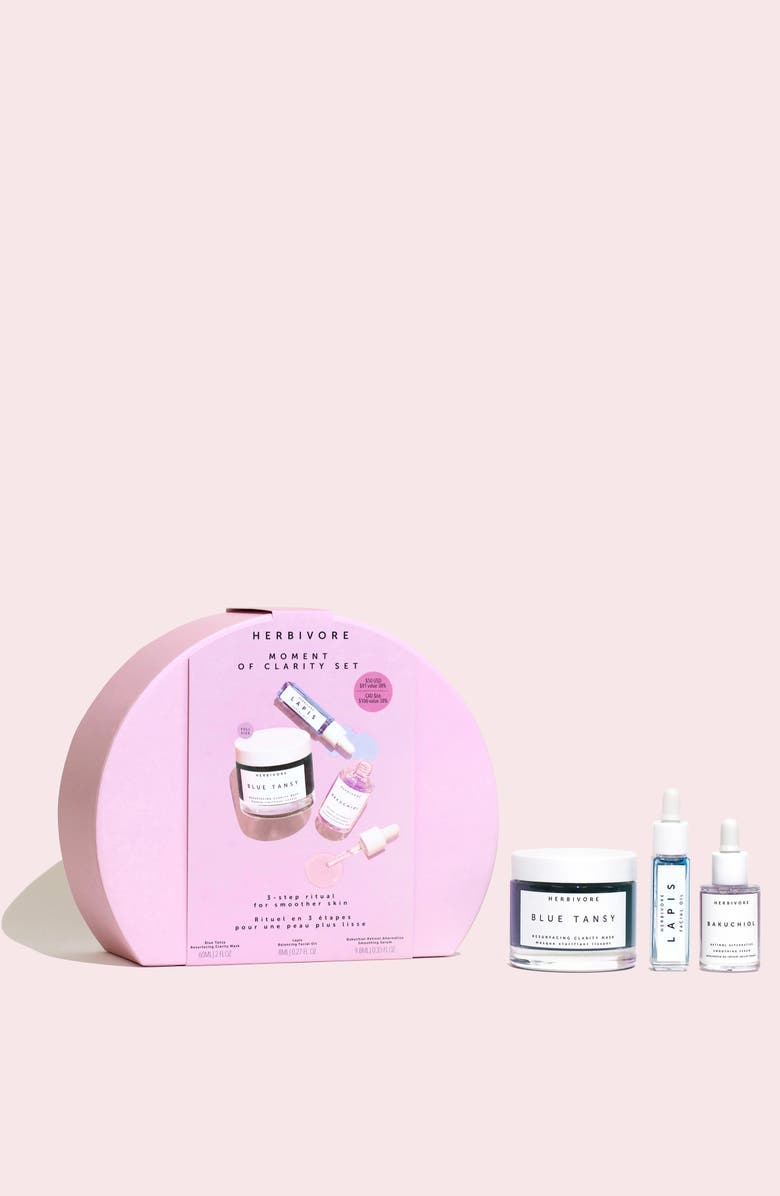 Herbivore Botanicals Moment of Clarity Set USD $81 Value, Alternate, color, 