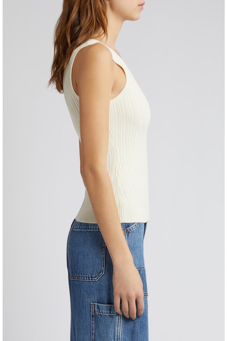 The Kennedy Rib Tank, Alternate, color, IVORY