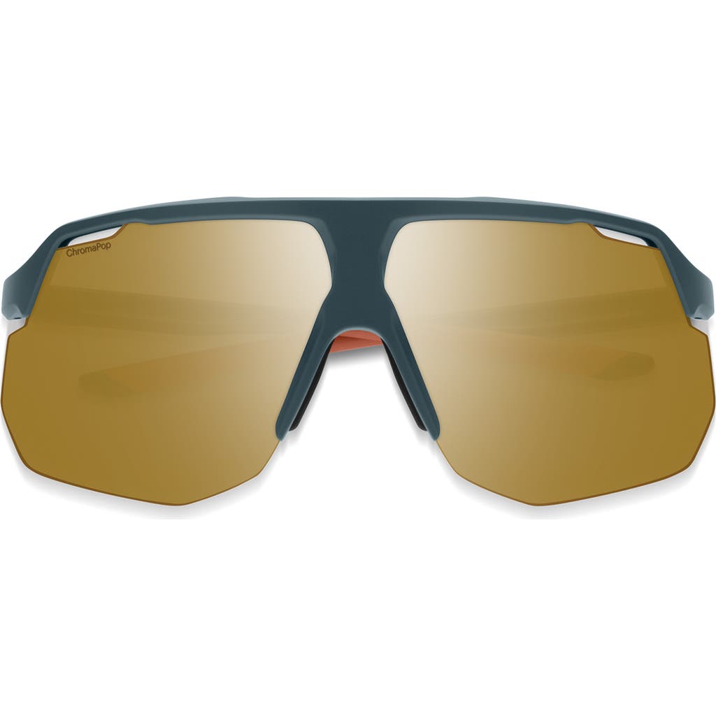 Smith Motive 74mm Chromapop™ Polarized Shield Sunglasses In Multi