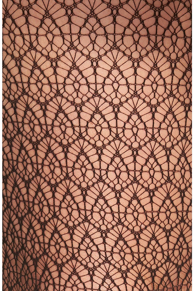 'In Spades' Tights, Alternate, color, BLACK