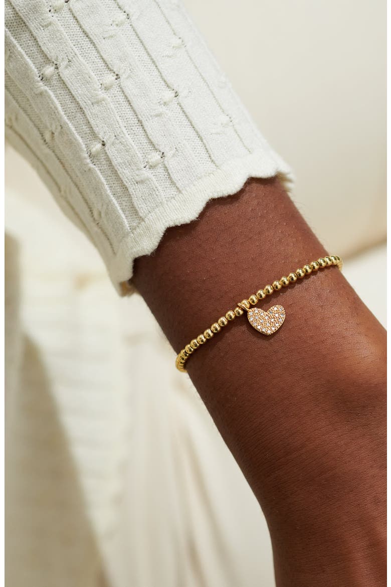 Gold A Little 'Happy Birthday' Bracelet, Alternate, color, Metallic Gold