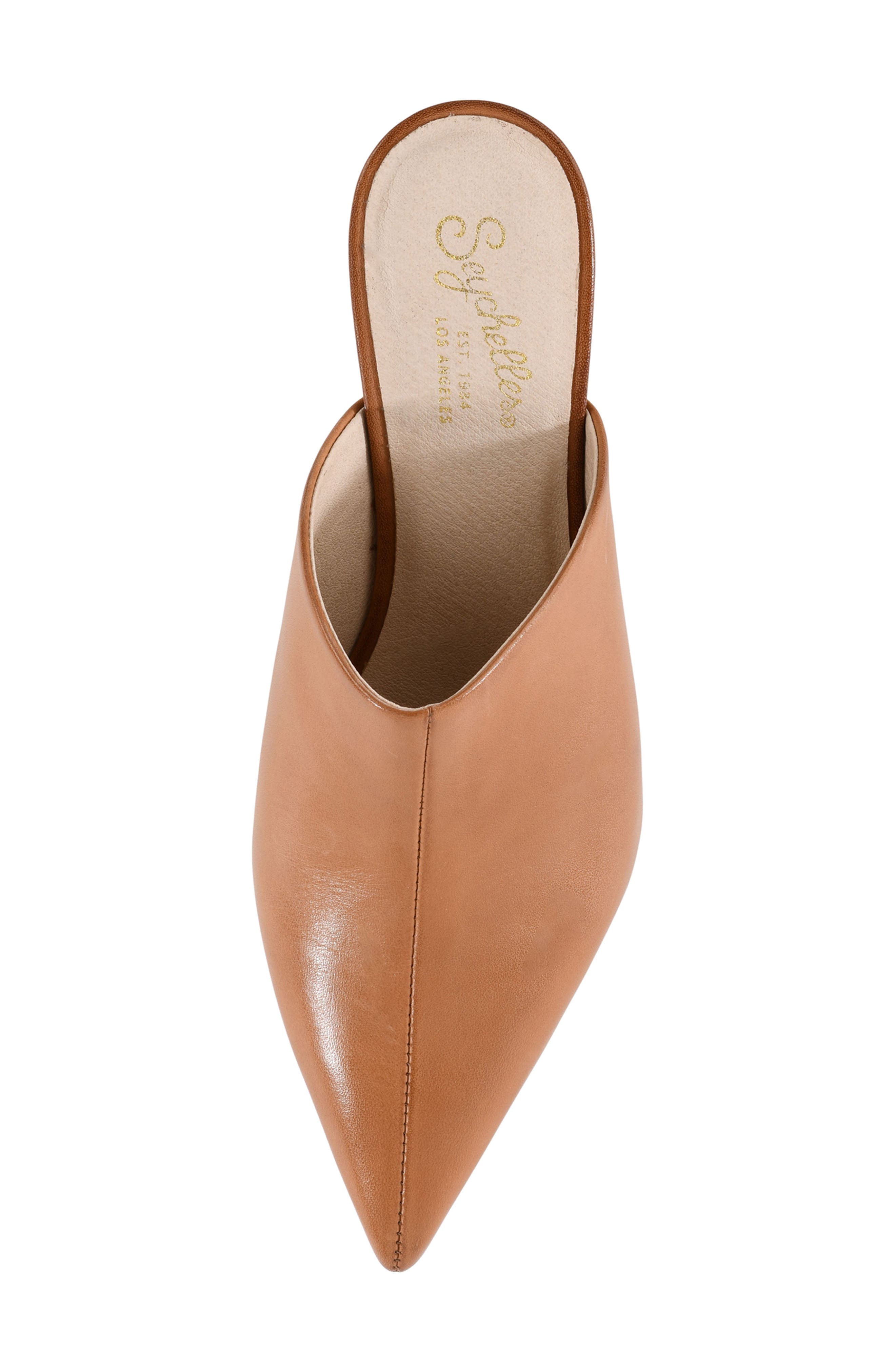Stefani Pointed Toe Mule, Alternate, color, TAN