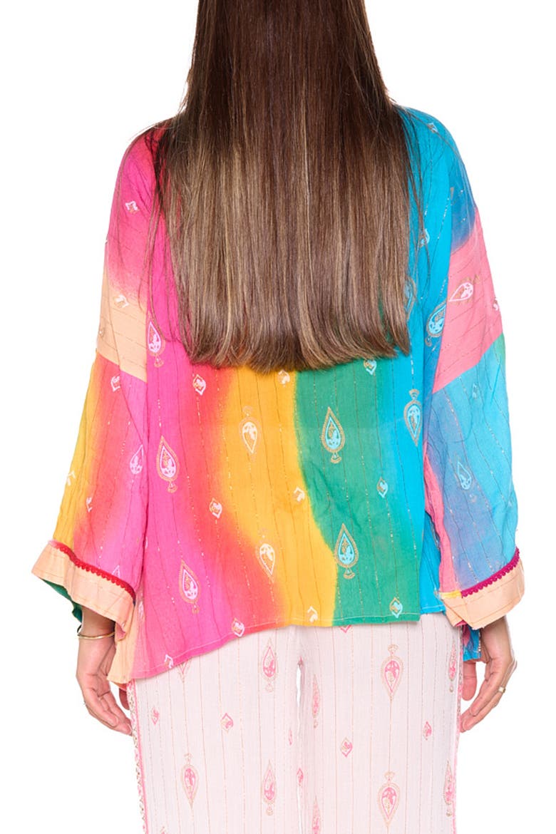 Cotton Short Cover-Up, Alternate, color, GREEN