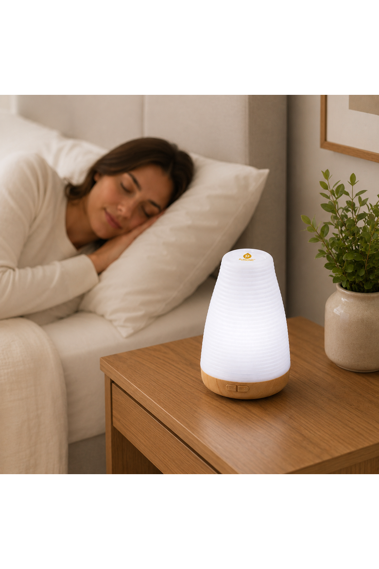 USB Aroma Diffuser & True HEPA Air Purifier Bundle, Alternate, color, White